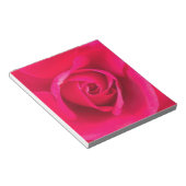 Romantische Rosa Rose v2 Notizblock (angewinkelt)