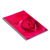 Romantische Rosa Rose v2 Notizblock (Rechte Seite)