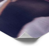 Romantische rosa Rosenknospen bei Sunset Bokeh Hin Poster (Ecke)