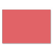 Romantische rosa Wasserfarblinien Tischnummer (Rückseite)