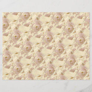 Romantische Rose blassgelb