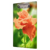 Romantische Rose Blume #2 Klemmbrett (Links)