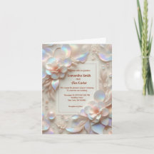 Romantische Rose Blume Hochzeit