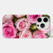 Romantische Rose Blume iPhone Case (Rückseite (Horizontal))