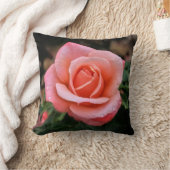 Romantische Rose Botanische Kunst Kissen (Decke)