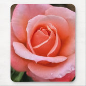 Romantische Rose Botanische Kunst Mousepad (Vorne)