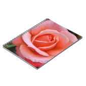 Romantische Rose Botanische Kunst Notizblock (Linke Seite)