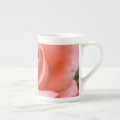 Romantische Rose Botanische Kunst Porzellantasse (Rechts)