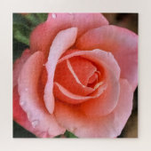 Romantische Rose Botanische Kunst Puzzle (Horizontal)