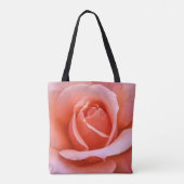 Romantische Rose Botanische Kunst Tasche (Rückseite)