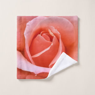 Romantische Rose Botanische Kunst Waschlappen