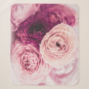 Romantische Rose Bouquet: Vintages Branding. Sherpadecke