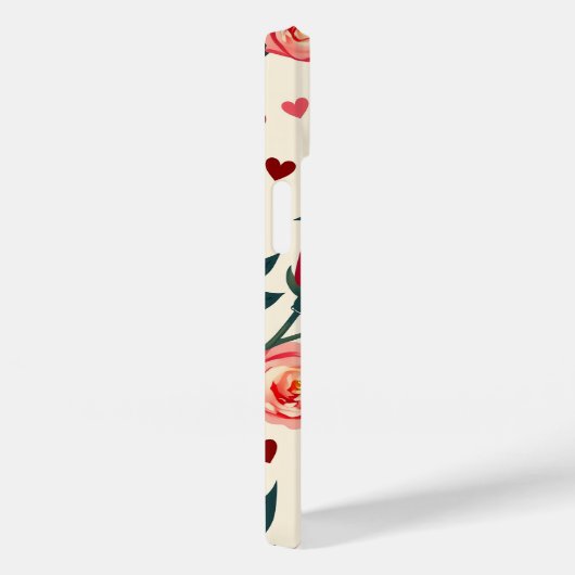 Romantische Rose Case-Mate iPhone Hülle (Rückseite / Rechts)