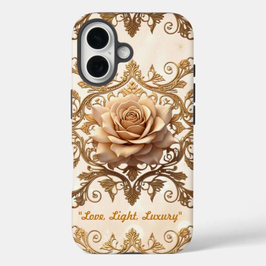 Romantische Rose Elegance Case-Mate iPhone Hülle (Rückseite)
