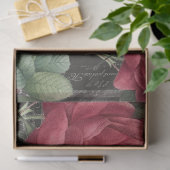 Romantische Rose Französisch Ephemera Collage Tiss Seidenpapier (Geschenk)