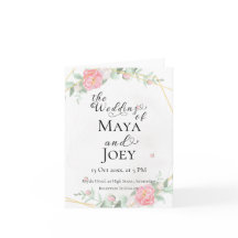 Romantische Rose Geometric Wedding