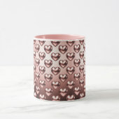 Romantische Rose Gold Herz Tasse (Zentrum)