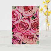 Romantische Rose Hochzeitstag Karte (Gelbe Blume)