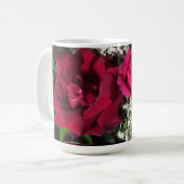Romantische Rose Kaffeetasse (Vorderseite Links)