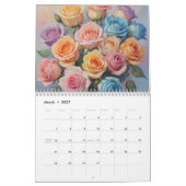Romantische Rose Kalender (Mär 2027)