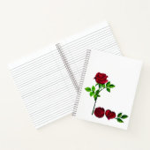 Romantische Rose LIEBE Notebook - Einzigartig hand Notizblock (Innenseite)