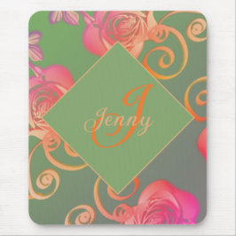 Romantische Rose Mousepad