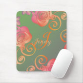 Romantische Rose Mousepad (Mit Mouse)