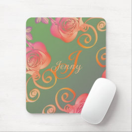 Romantische Rose Mousepad