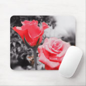 Romantische Rose Mousepad (Mit Mouse)