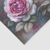 Romantische Rose Nebst Dekoupage Seidenpapier (Ausschnitt)