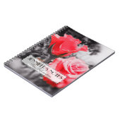 Romantische Rose Notizblock (Linke Seite)