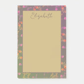 Romantische Rose Personal Stationery Post-it Klebezettel (Vorderseite)