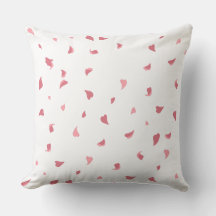 Romantische Rose Petal Throw Kissen
