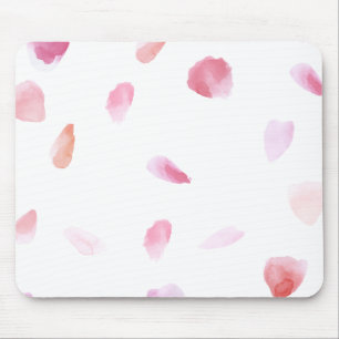 Romantische Rose Petals Mousepad
