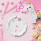 Romantische Rose Petals Pappteller (Party)