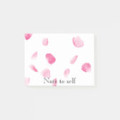 Romantische Rose Petals Post-it Klebezettel (Vorderseite)