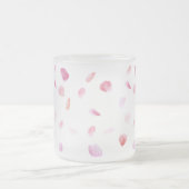 Romantische Rose Petals Reisebecher (Mittel)