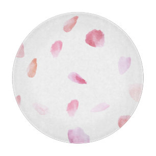 Romantische Rose Petals Schneidebrett