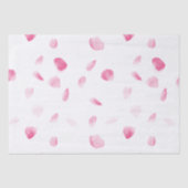 Romantische Rose Petals Seidenpapier (Vorderseite)