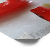 Romantische Rose Poster (Ecke)