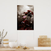 ~ROMANTISCHE ROSE~ POSTER (Küche)