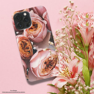 Romantische Rose Rustikale Fotografien iPhone 13 Pro Max Hülle