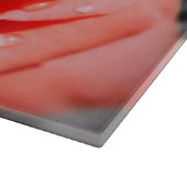 Romantische Rose Schneidebrett (Ecke)