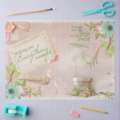 Romantische Rose Serie Design 15 Seidenpapier (Basteln)