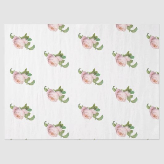 Romantische Rose Serie Design 19 Gewebepapier Seidenpapier (Vorderseite)