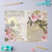 Romantische Rose Serie Design 3 Seidenpapier (Basteln)