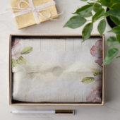 Romantische Rose Serie Design 7 Seidenpapier (Geschenk)