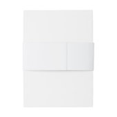 Romantische Rose Swan Couple Wedding Einladungsbanderole (Rückseitenbeispiel)