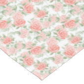 Romantische Rose Tischdecke (Schrägansicht)