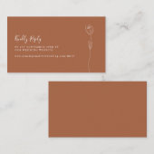 Romantische Rose Website UAWG Enclosure Card Begleitkarte (Vorne/Hinten)